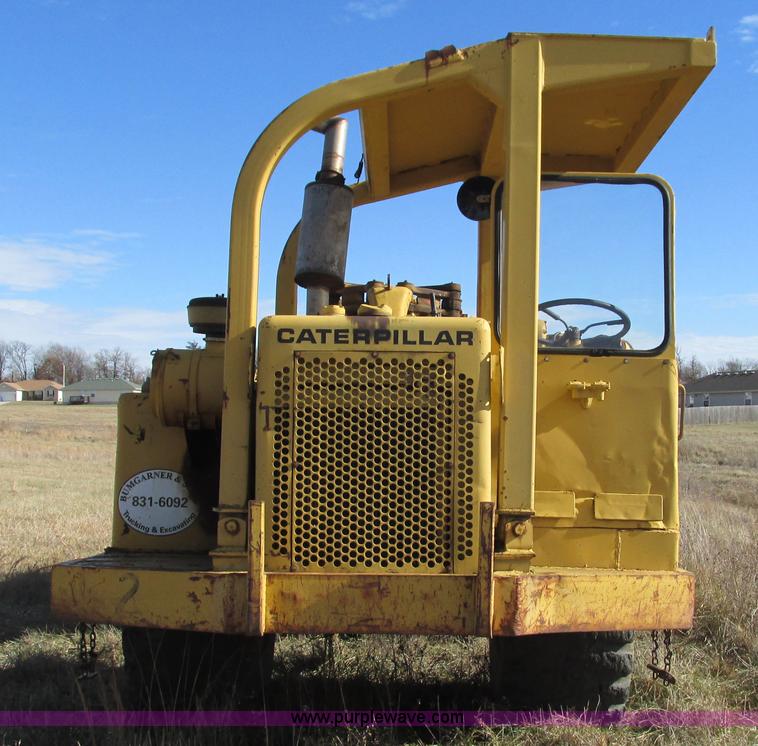 image for item I3129 1972 Caterpillar 613 elevating scraper