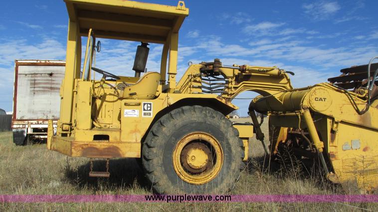 image for item I3129 1972 Caterpillar 613 elevating scraper