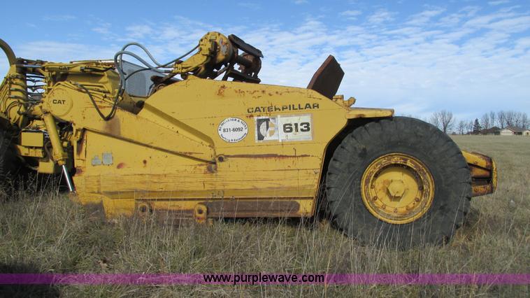 image for item I3129 1972 Caterpillar 613 elevating scraper