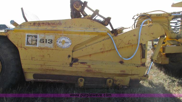 image for item I3129 1972 Caterpillar 613 elevating scraper