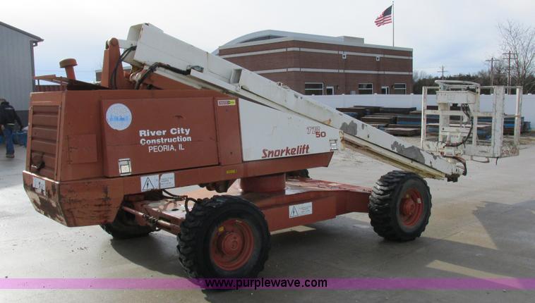 image for item I8820 1997 Snorkelift TBA 50RDZ boom lift