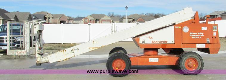 image for item I8820 1997 Snorkelift TBA 50RDZ boom lift