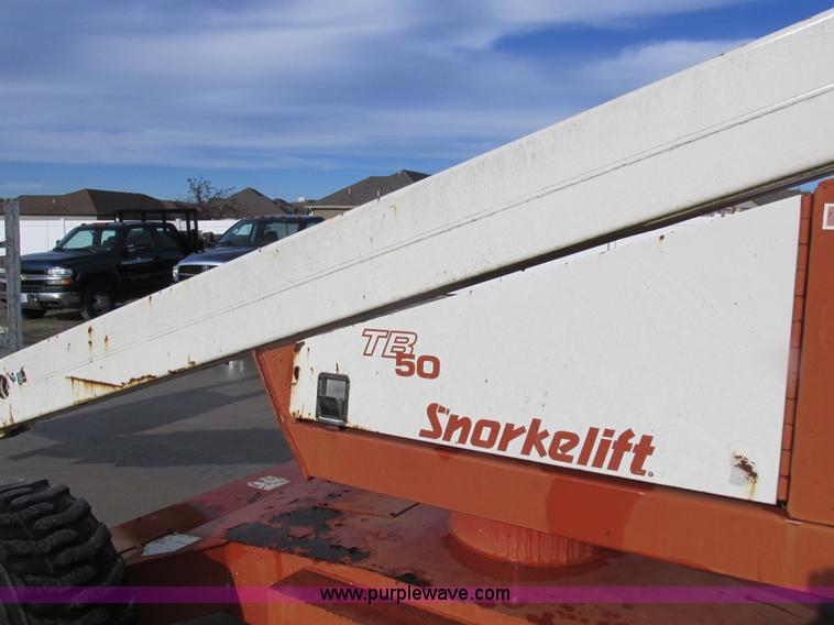image for item I8820 1997 Snorkelift TBA 50RDZ boom lift