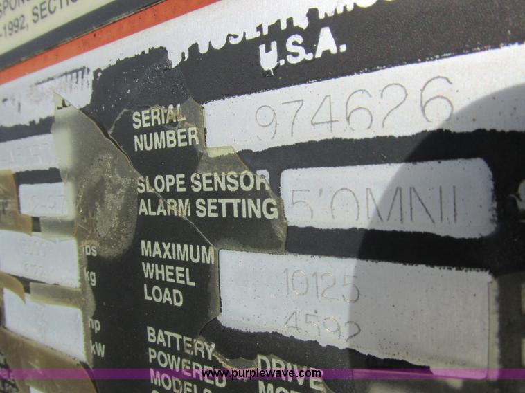 image for item I8820 1997 Snorkelift TBA 50RDZ boom lift