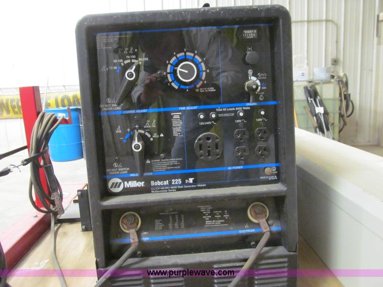 image for item J3338 Miller Bobcat 225 welder/generator