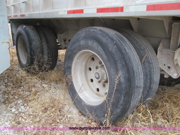 image for item J3340 1989 Brady end dump pup trailer
