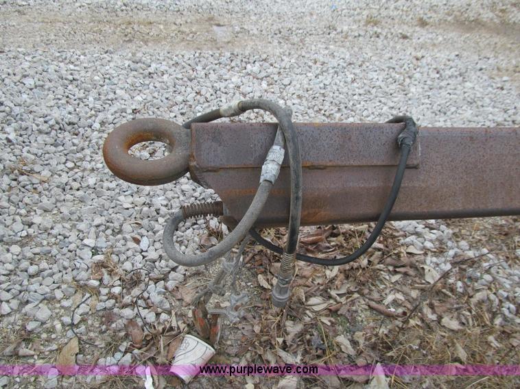 image for item J3340 1989 Brady end dump pup trailer