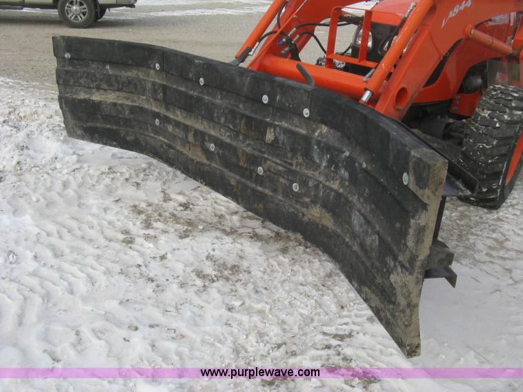 image for item K2771 Shop built 9' rubber blade snow plow