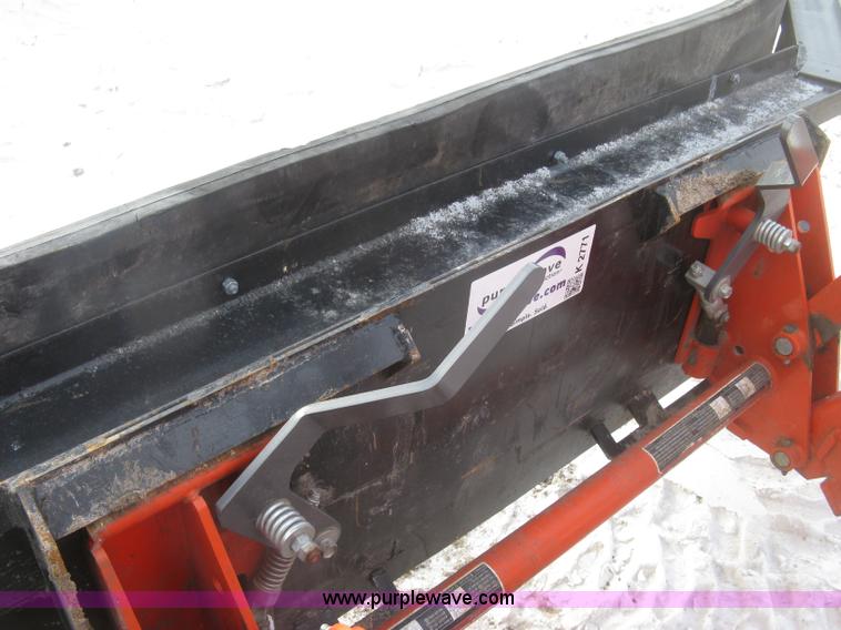 image for item K2771 Shop built 9' rubber blade snow plow