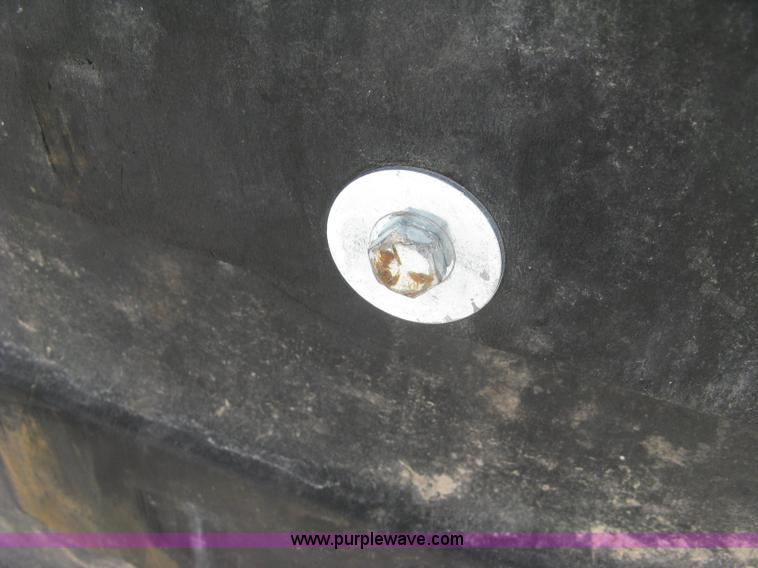 image for item K2771 Shop built 9' rubber blade snow plow