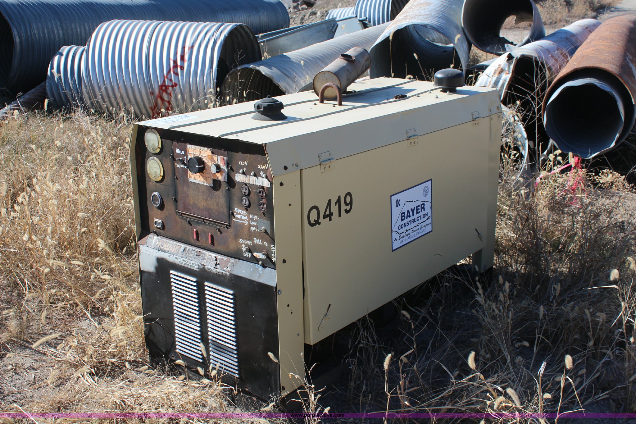 Hobart Mega Arc portable welder in Manhattan, KS Item I5936 sold