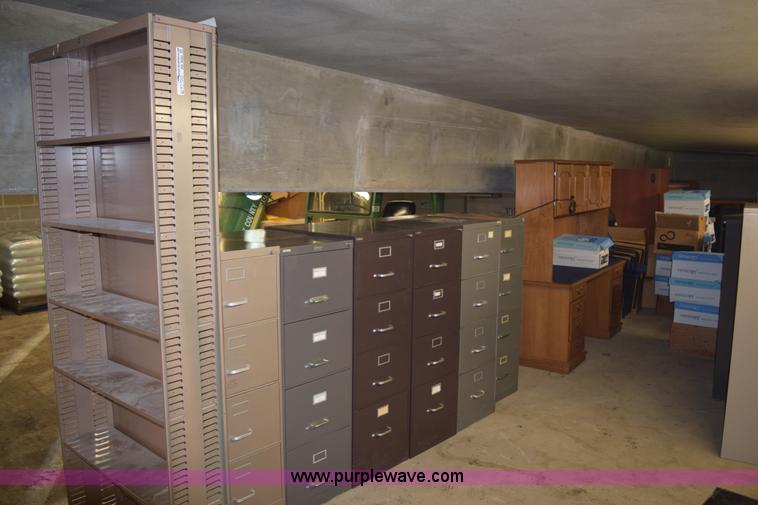 image for item BB9682 (34) assorted filing cabinets