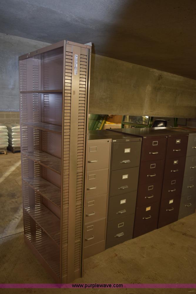 image for item BB9682 (34) assorted filing cabinets