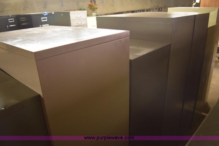 image for item BB9682 (34) assorted filing cabinets