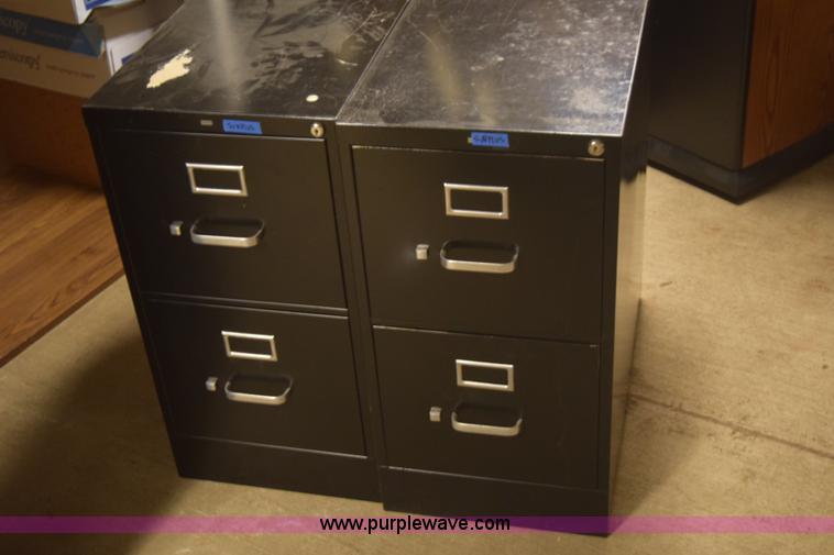 image for item BB9682 (34) assorted filing cabinets
