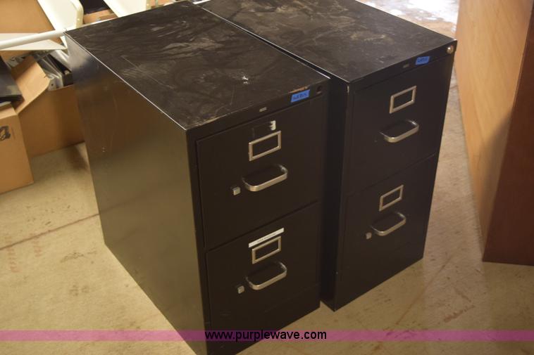 image for item BB9682 (34) assorted filing cabinets