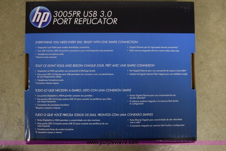 image for item BB9721 (36) HP port replicators