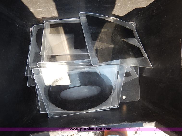 image for item BC9882 Approximately 175 signage letters and numbers with two drawer filing cabinets