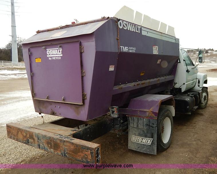 image for item BC9887 1992 GMC TopKick feed truck