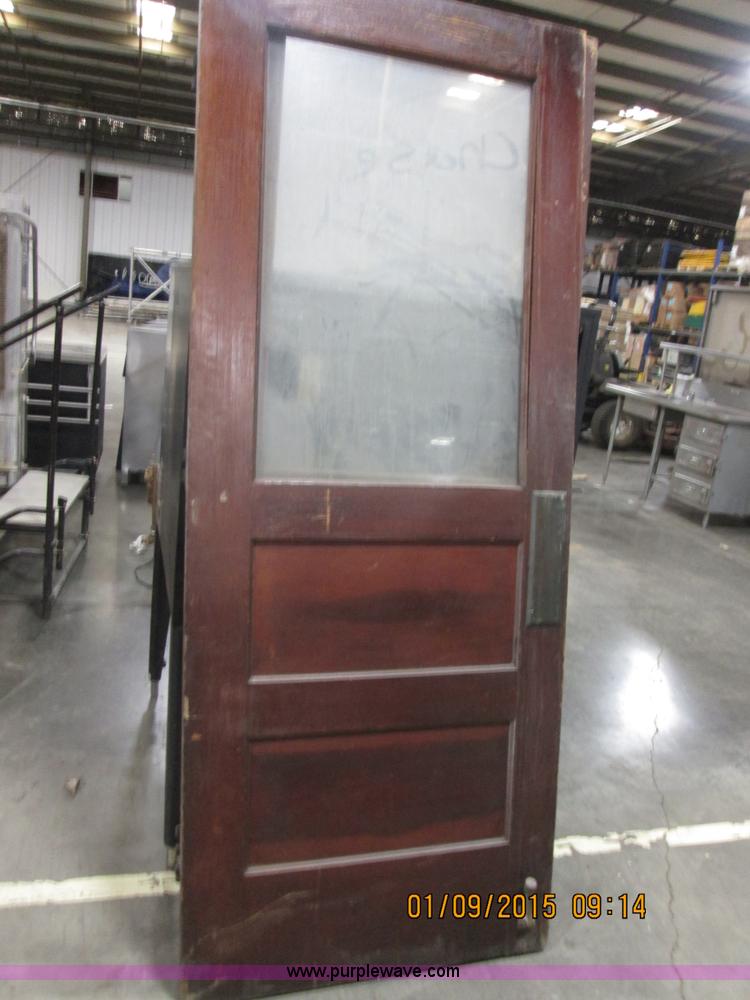 image for item D1355 (2) wood doors