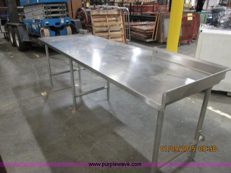 image for item D1367 Stainless steel table