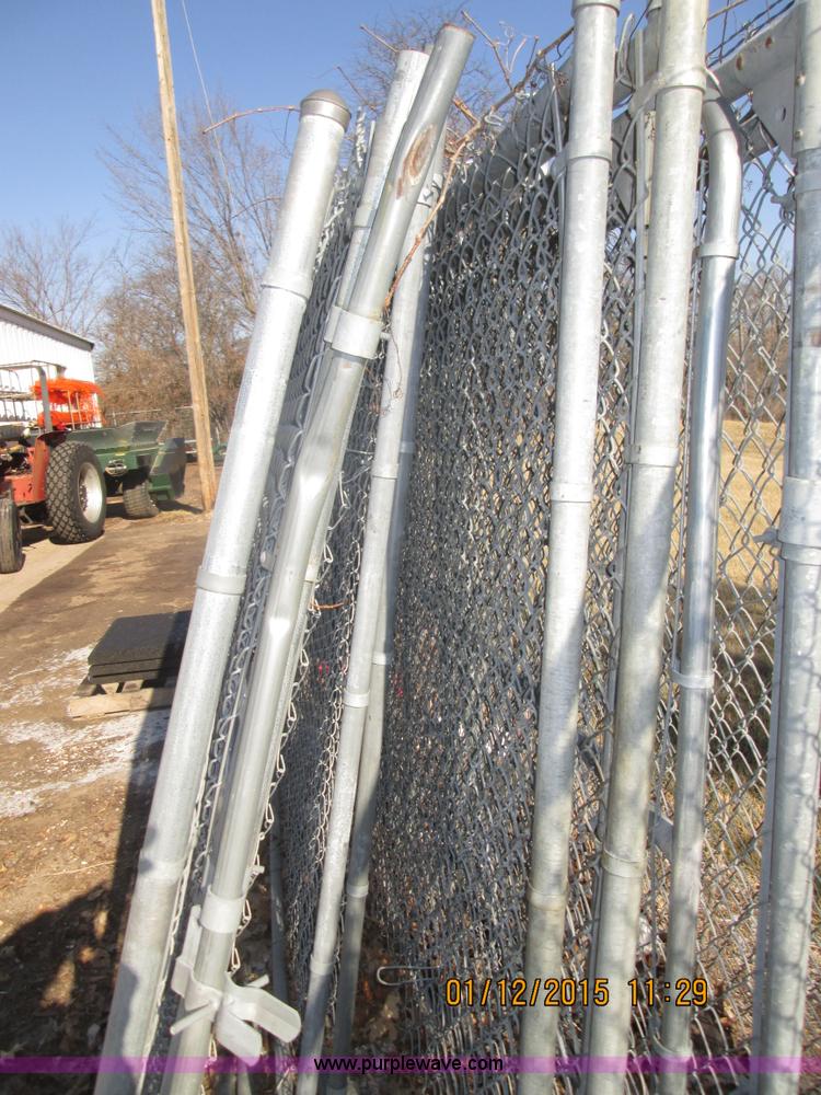 image for item D1371 (10) 5'H chain link fence gates