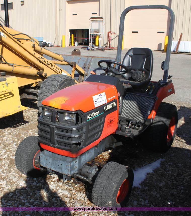 image for item F3422 Kubota BX1800 MFWD tractor