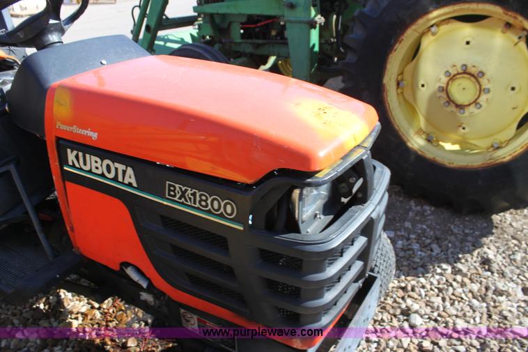 image for item F3422 Kubota BX1800 MFWD tractor
