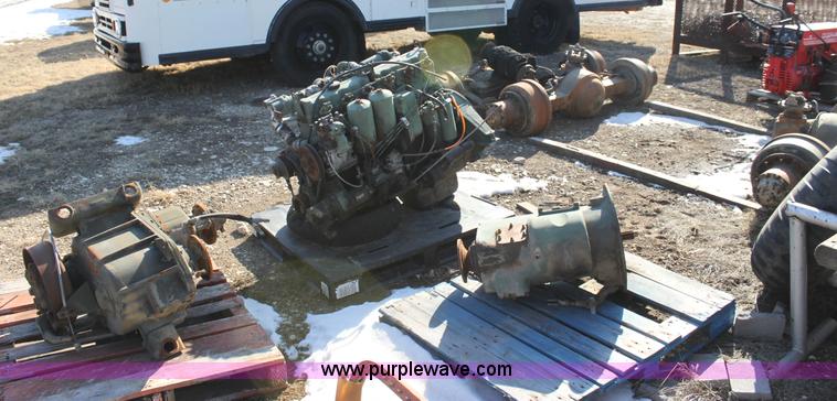 image for item F3427 Assorted five ton six wheel drive parts