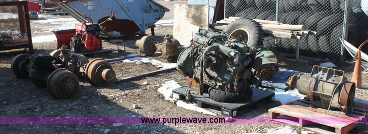 image for item F3427 Assorted five ton six wheel drive parts