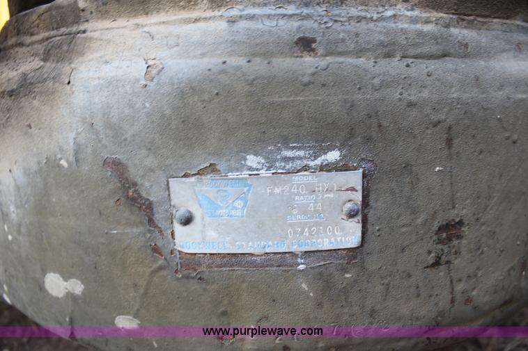 image for item F3427 Assorted five ton six wheel drive parts