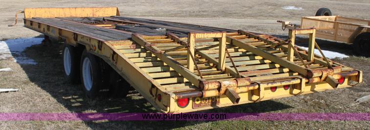 image for item F3429 1990 Hurst equipment trailer