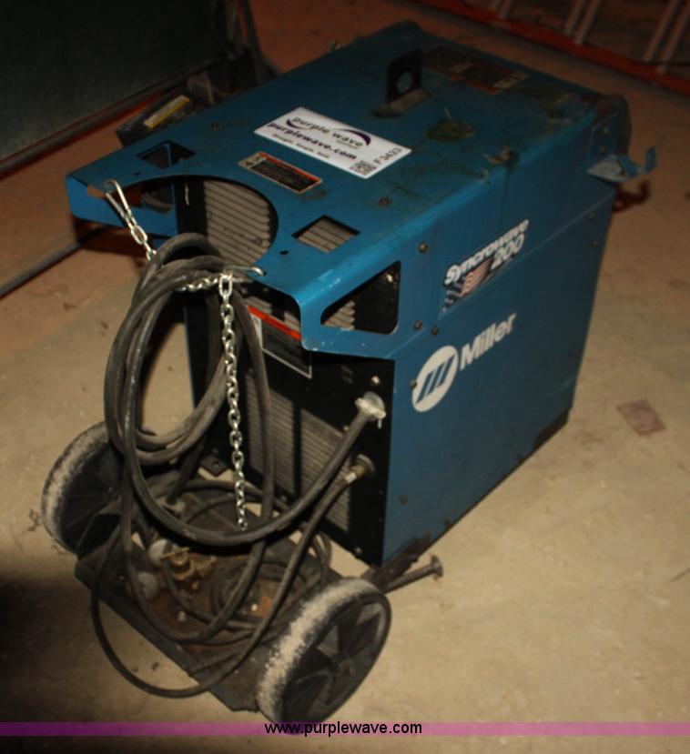 image for item F3433 Miller Syncrowave 200 CC AC/DC squarewave power source