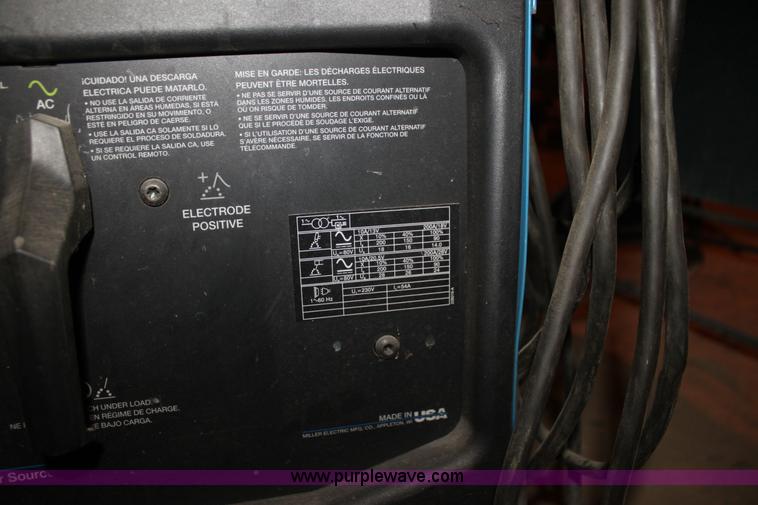 image for item F3433 Miller Syncrowave 200 CC AC/DC squarewave power source