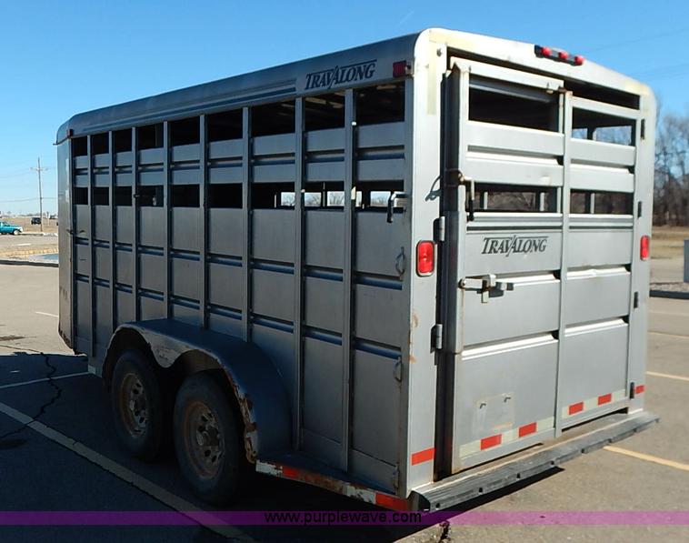 image for item I5179 2000 Liberty 16' stock trailer