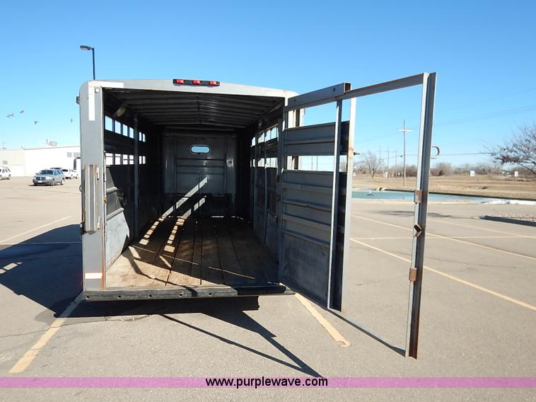 image for item I5179 2000 Liberty 16' stock trailer