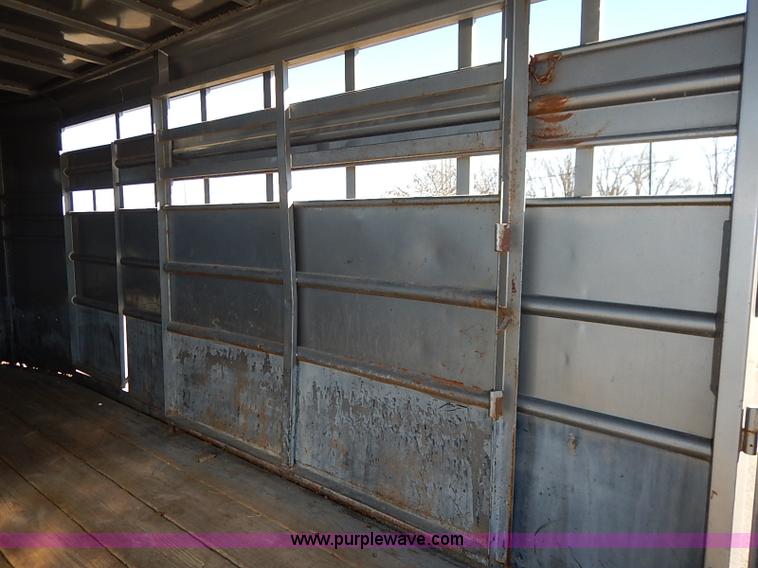 image for item I5179 2000 Liberty 16' stock trailer