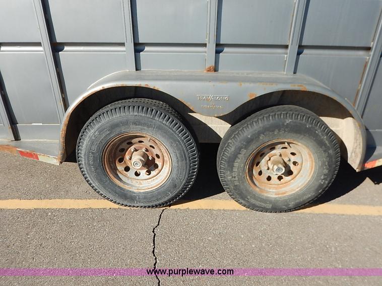 image for item I5179 2000 Liberty 16' stock trailer