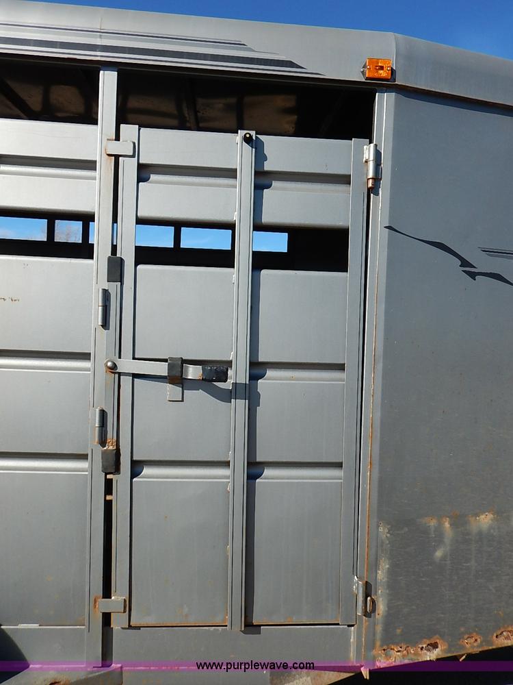 image for item I5179 2000 Liberty 16' stock trailer