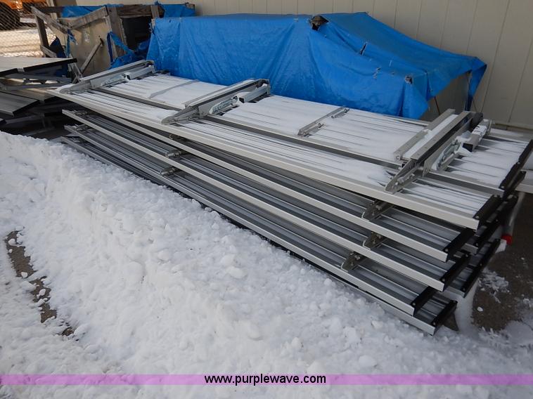 image for item I5194 (10) aluminum fold up bleachers