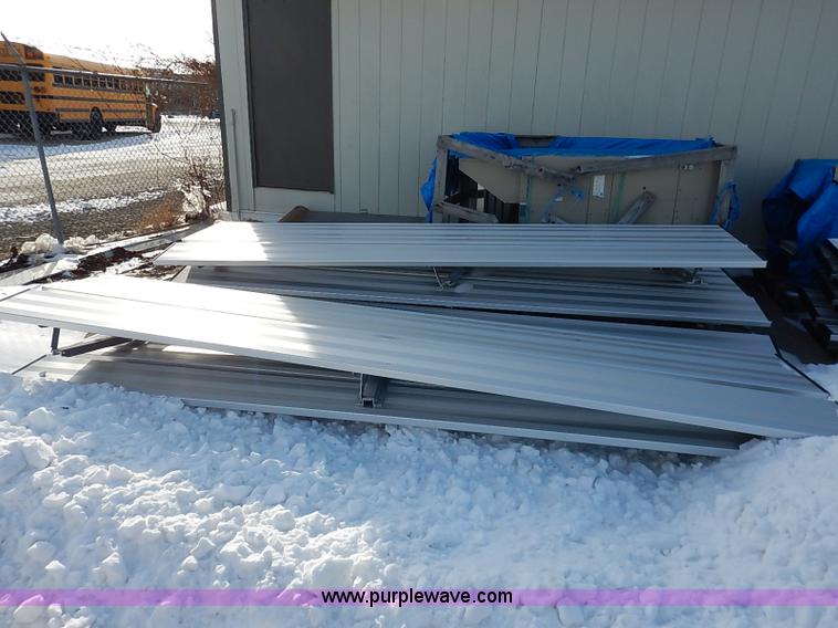 image for item I5194 (10) aluminum fold up bleachers