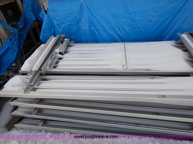 image for item I5194 (10) aluminum fold up bleachers
