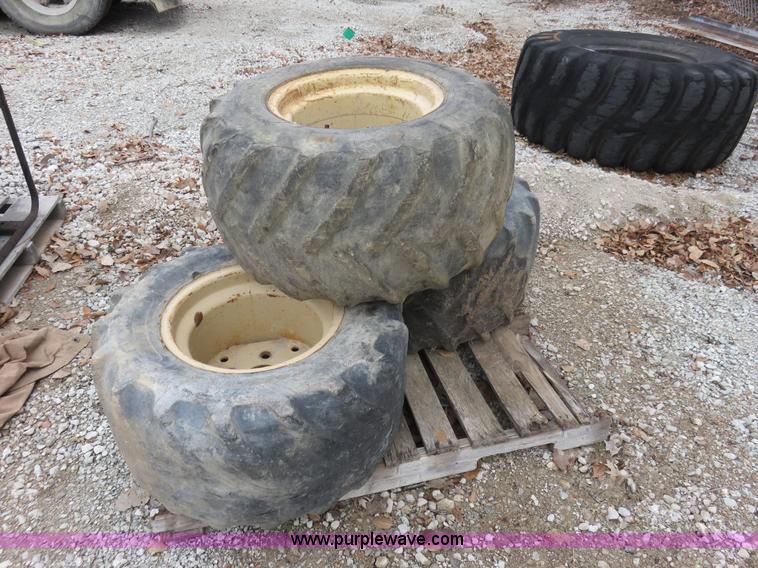 image for item AV9306 (3) 31 x 15.50-15 tires and wheels