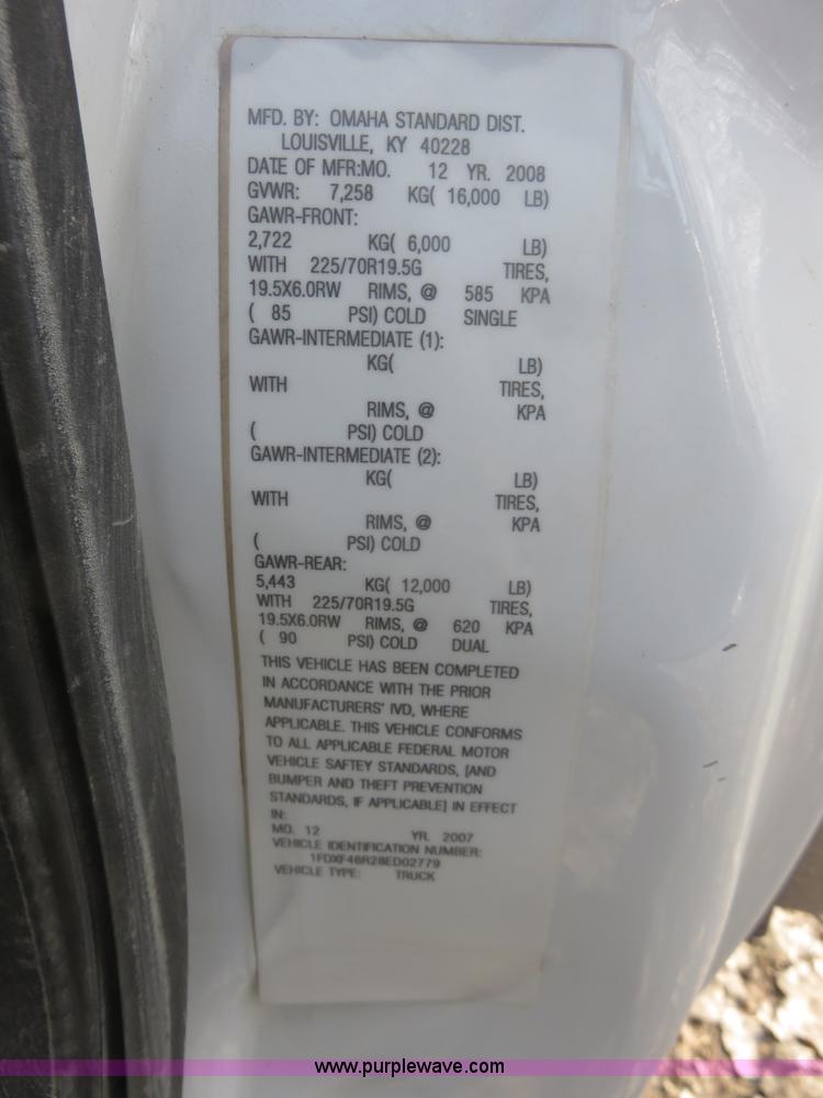 image for item I2313 2008 Ford F450 Super Duty XLT pickup truck