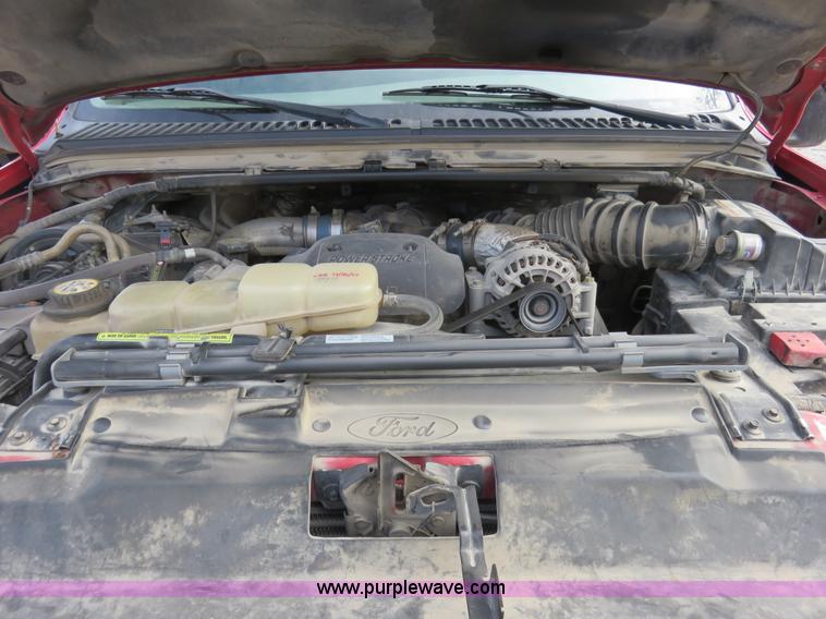 image for item I2316 2001 Ford F350 XL flatbed truck