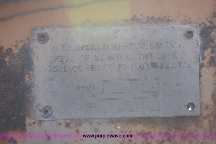 image for item I2368 1982 Phelan WT-25K low boy trailer