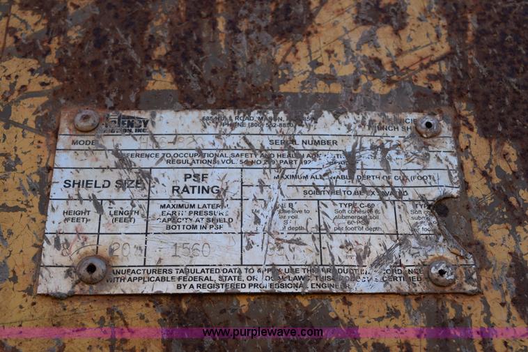 image for item I2376 Trench box