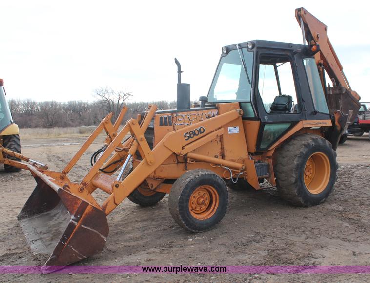 image for item I2439 1981 Case 580D backhoe