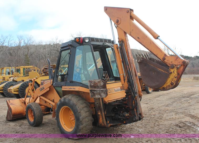 image for item I2439 1981 Case 580D backhoe