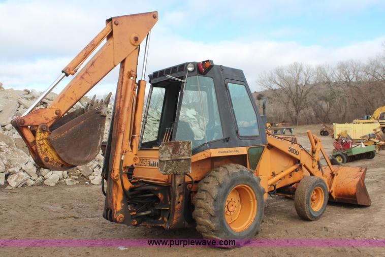 image for item I2439 1981 Case 580D backhoe